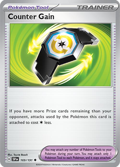 [Reverse Holo] SSP 169/191 Counter Gain U