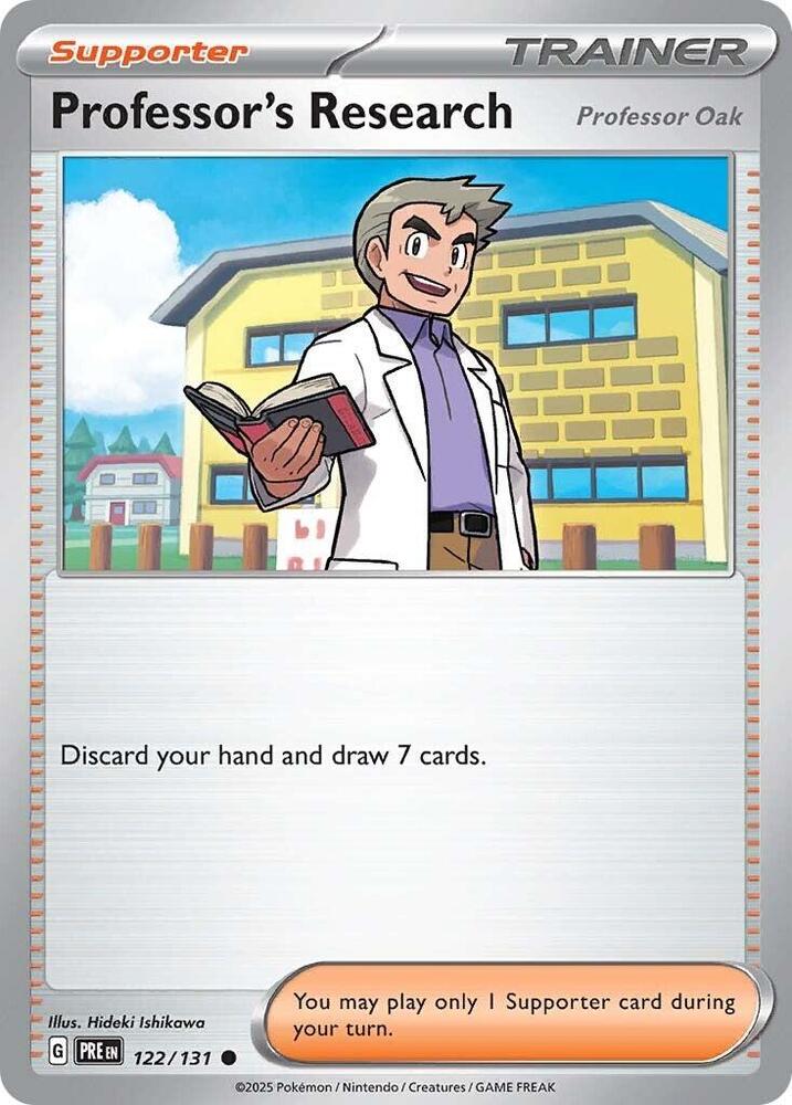 PRE 122/131 Professor's Research [Professor Oak] C