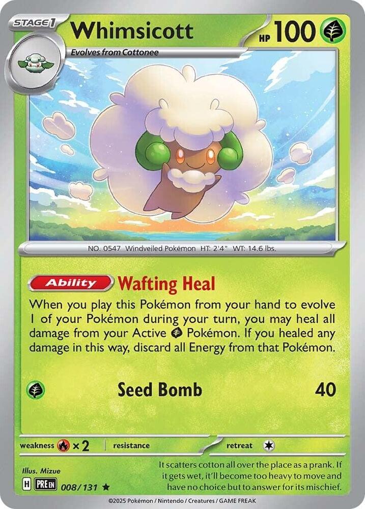 PRE 008/131 Whimsicott R