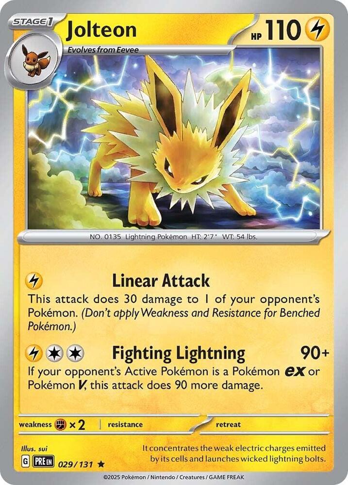 PRE 029/131 Jolteon R