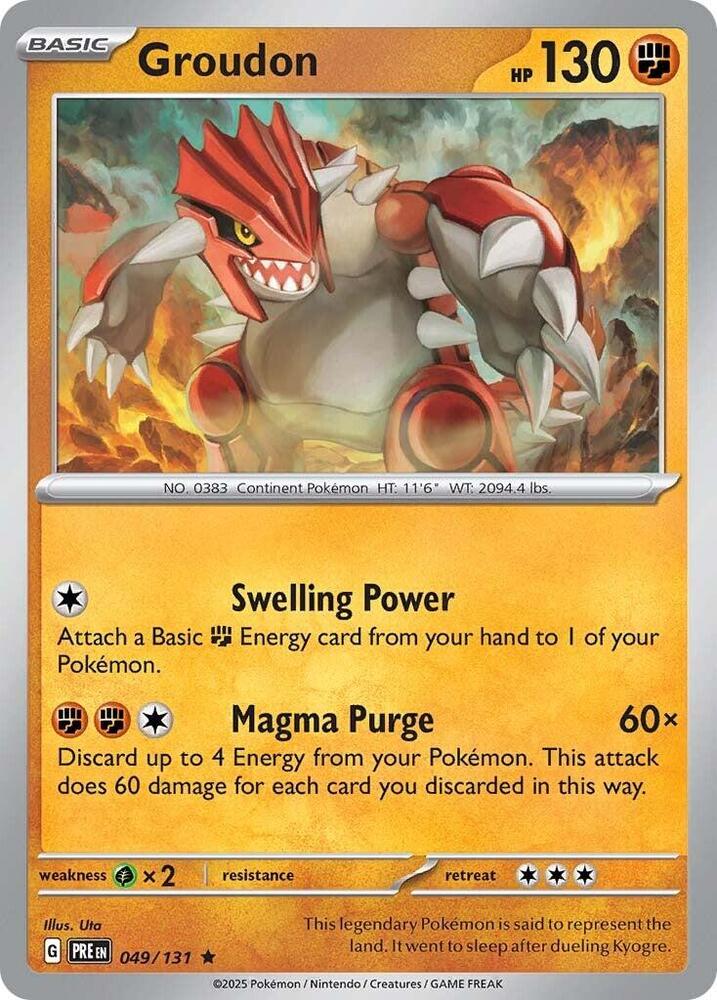 PRE 049/131 Groudon R
