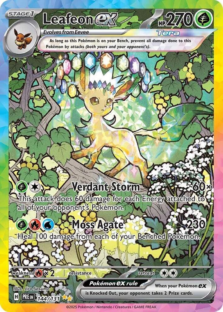 PRE 144/131 Leafeon ex SIR
