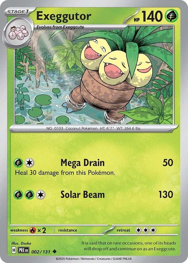 PRE 002/131 Exeggutor U