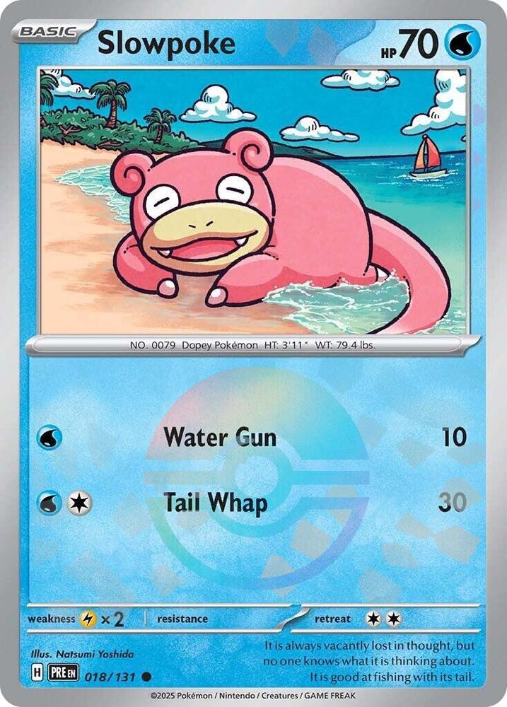 [Reverse Holo - Poke Ball] PRE 018/131 Slowpoke C