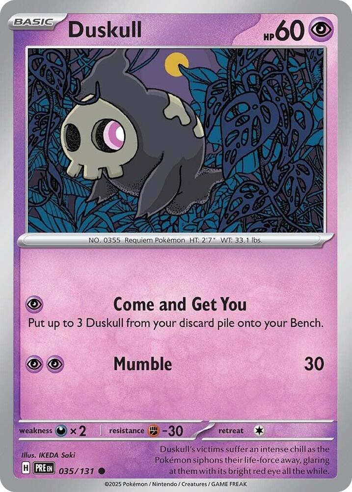 [Reverse Holo] PRE 035/131 Duskull C