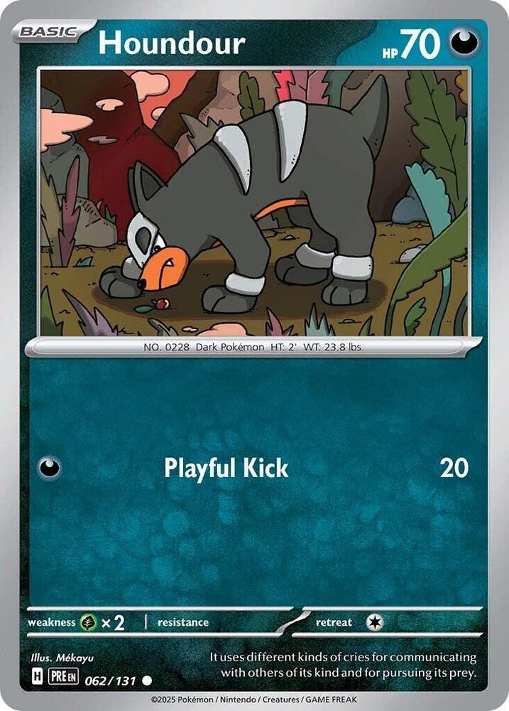[Reverse Holo] PRE 062/131 Houndour C