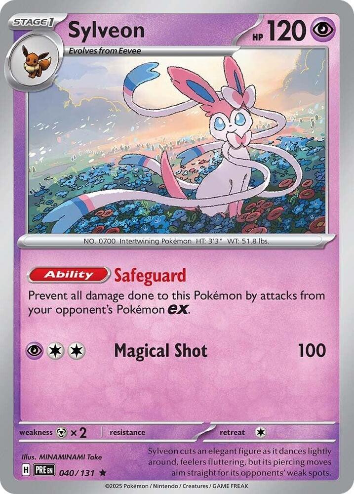 [Reverse Holo] PRE 040/131 Sylveon R