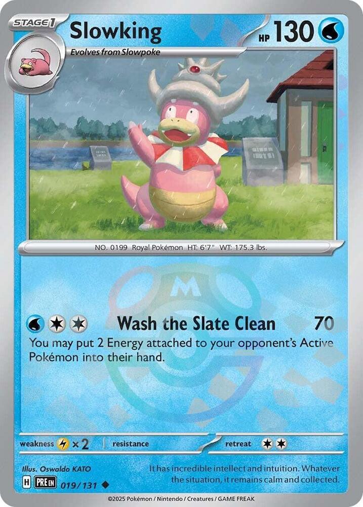 [Reverse Holo - Master Ball] PRE 019/131 Slowking U