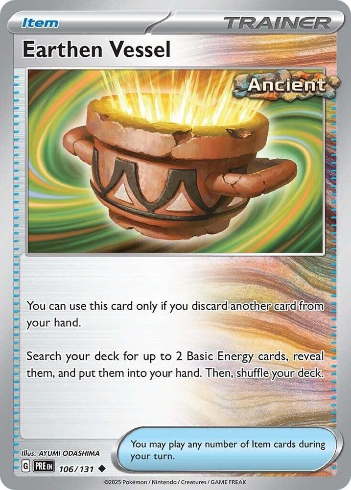 [Reverse Holo] PRE 106/131 Earthen Vessel U