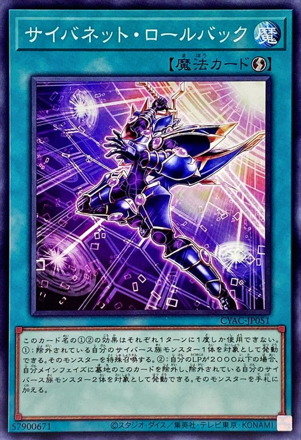 CYAC-JP051 サイバネット・ロールバック N