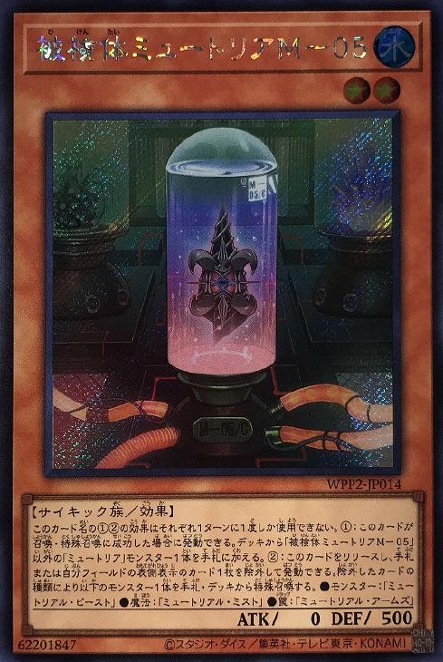 WPP2-JP014 被検体ミュートリアM-05 SE