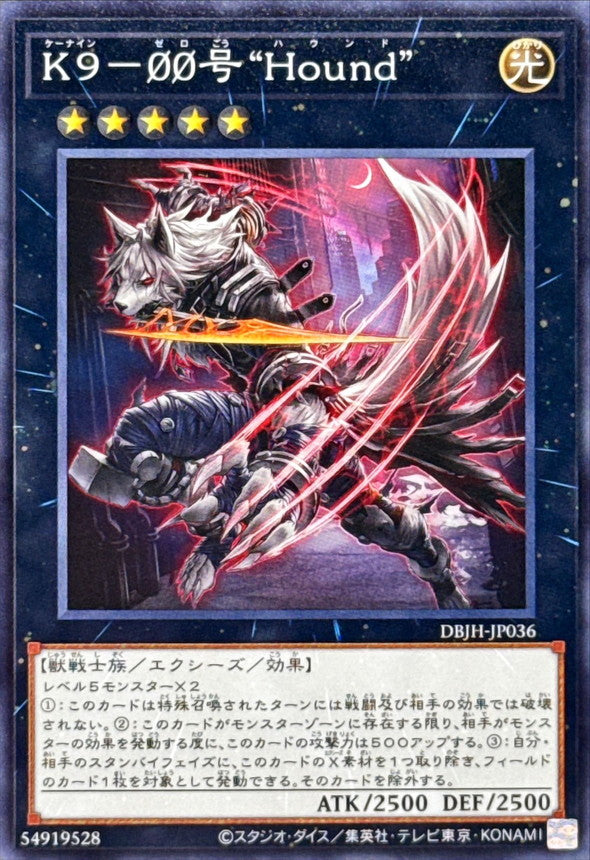 DBJH-JP036 K900号Hound N