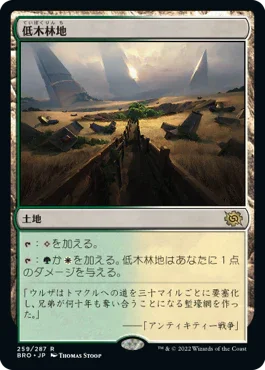 [Foil] [Janpanese Version] BRO 259 Brushland R