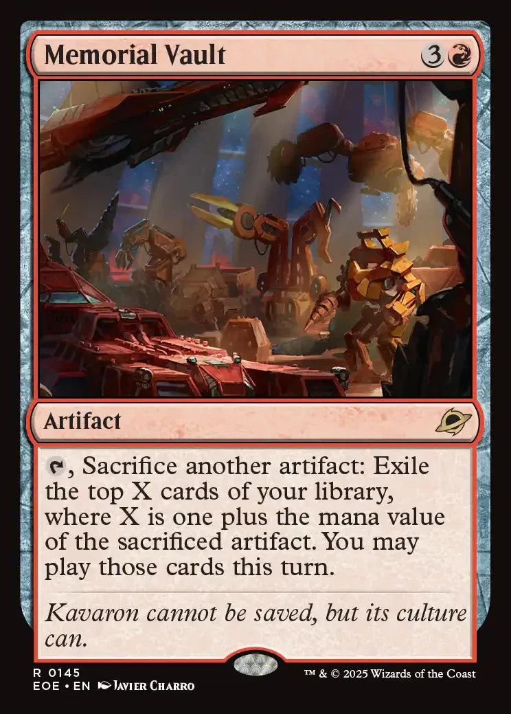 EOE 145 Memorial Vault R