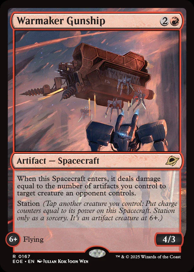 EOE 167 Warmaker Gunship R