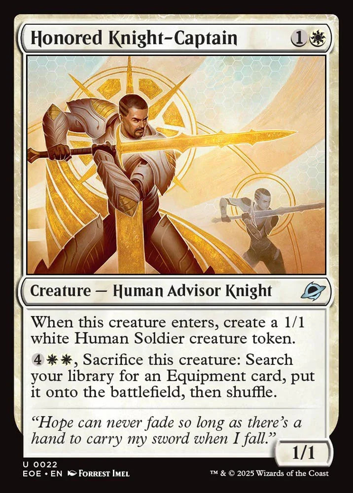 EOE 022 Honored Knight-Captain U
