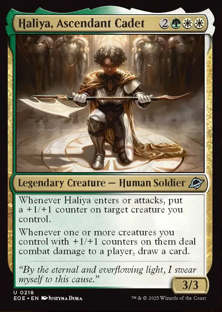 EOE 218 Haliya, Ascendant Cadet U