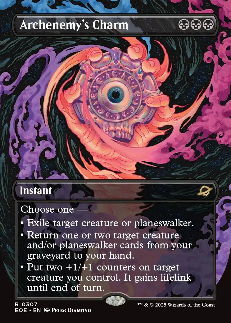 EOE 307 Archenemy's Charm (0307 - Borderless) R