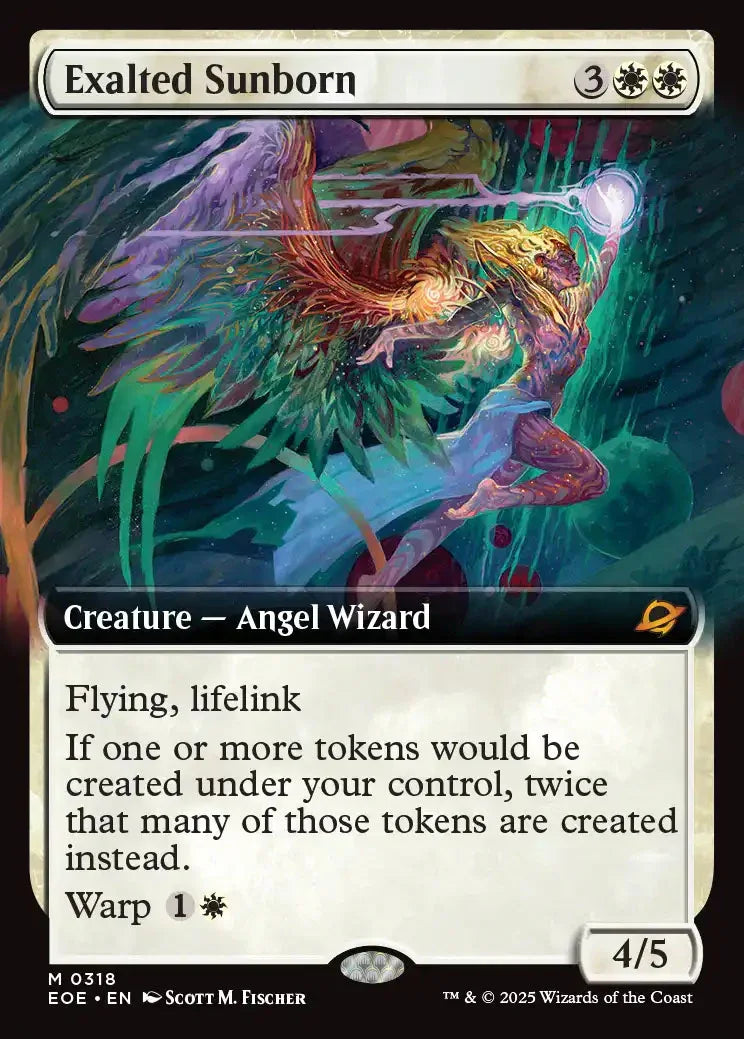 EOE 318 Exalted Sunborn (0318 - Extended Art) M