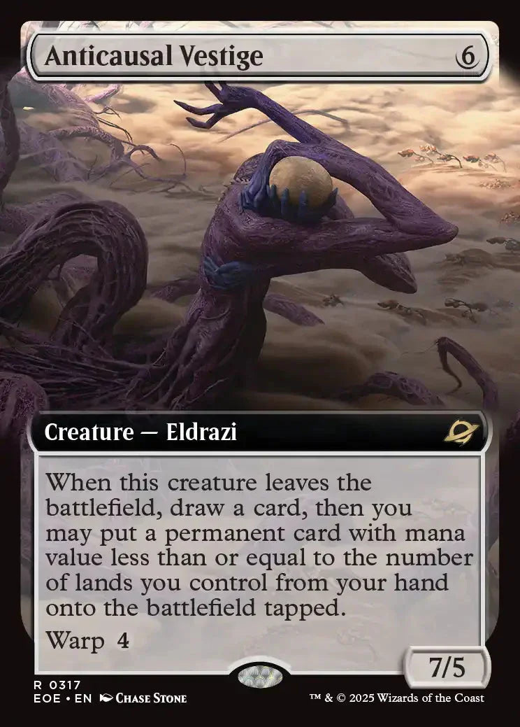 EOE 317 Anticausal Vestige (0317 - Extended Art) R