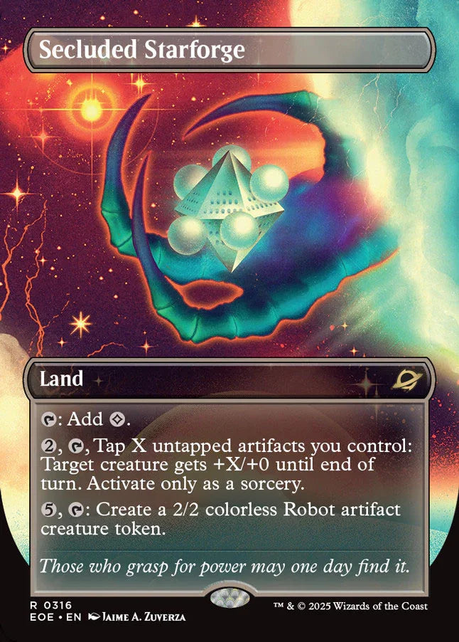 EOE 316 Secluded Starforge (0316 - Borderless) R