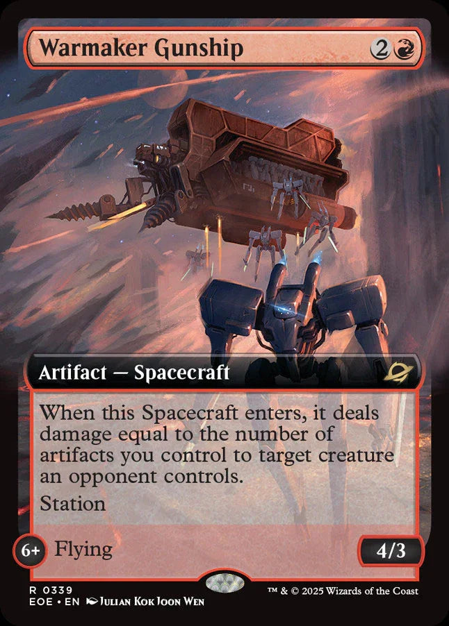 EOE 339 Warmaker Gunship (0339 - Extended Art) R
