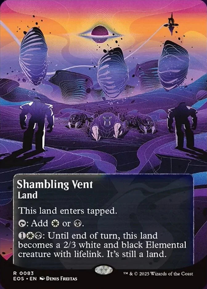 EOS 083 Shambling Vent (0083 - Borderless Poster) R