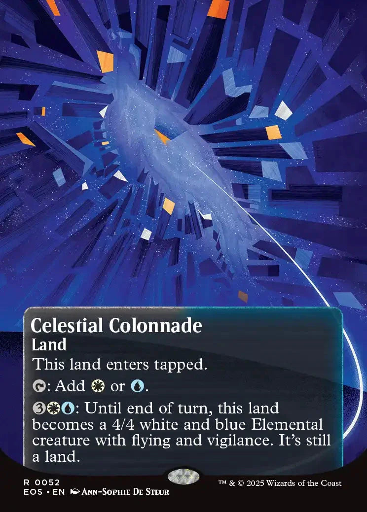 EOS 052 Celestial Colonnade (0052 - Borderless Poster) R
