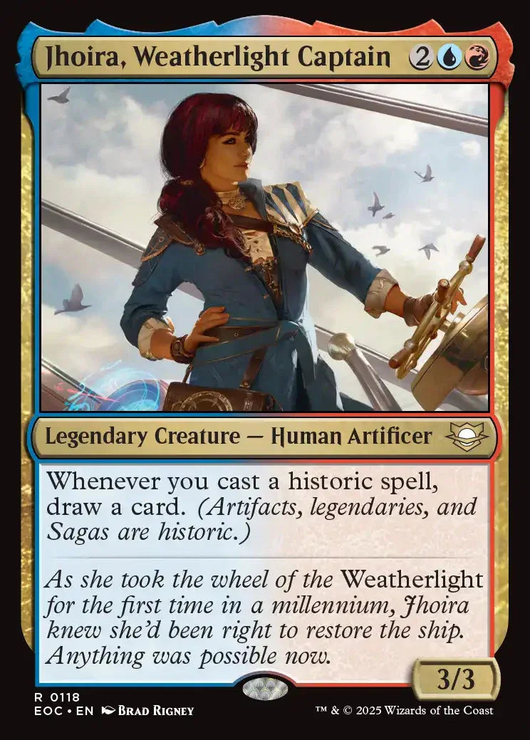EOC 118 Jhoira, Weatherlight Captain R