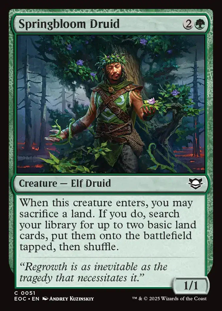 EOC 051 Springbloom Druid C