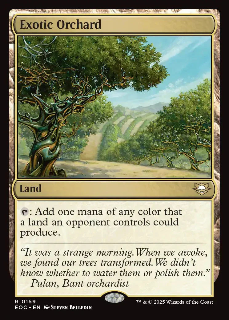 EOC 159 Exotic Orchard