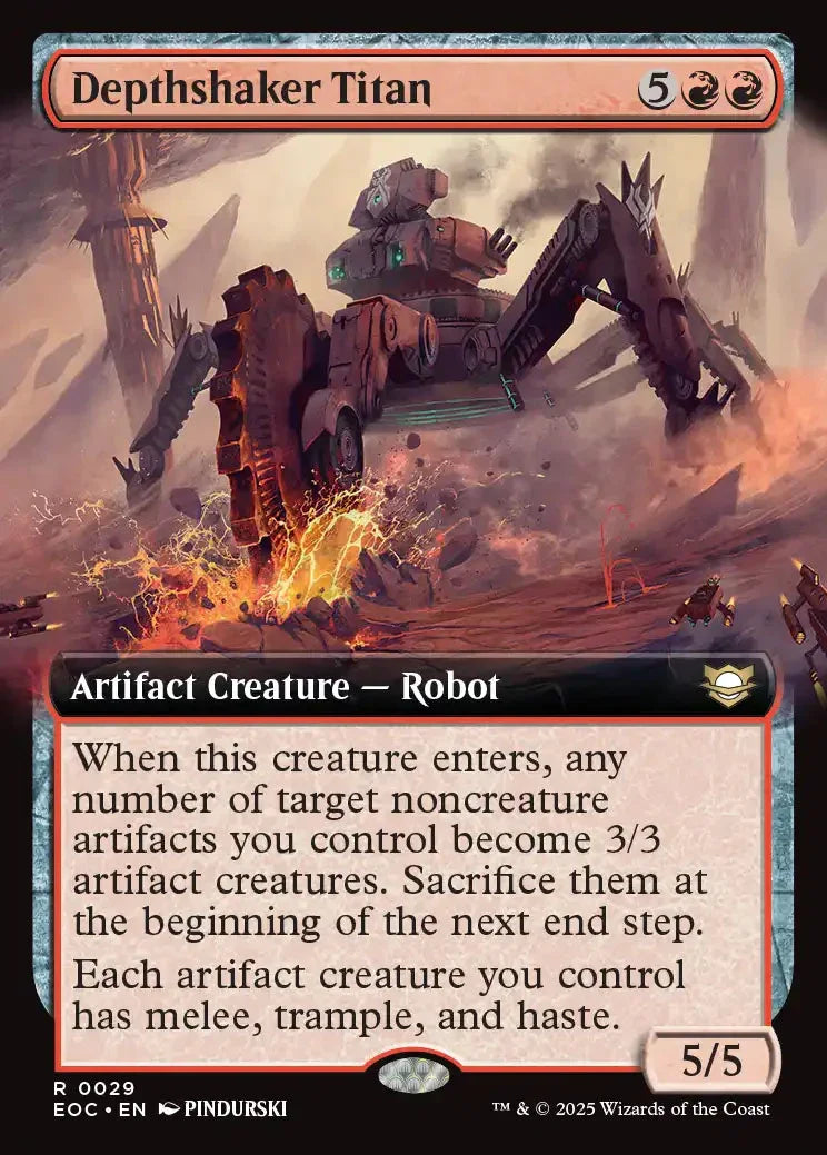 EOC 029 Depthshaker Titan (0029 - Extended Art) R