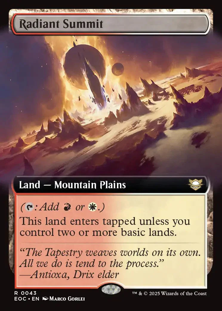 EOC 043 Radiant Summit (0043 - Extended Art) R