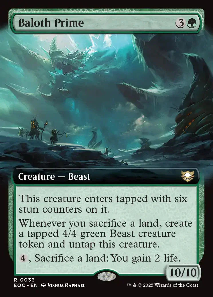 EOC 033 Baloth Prime (0033 - Extended Art) R