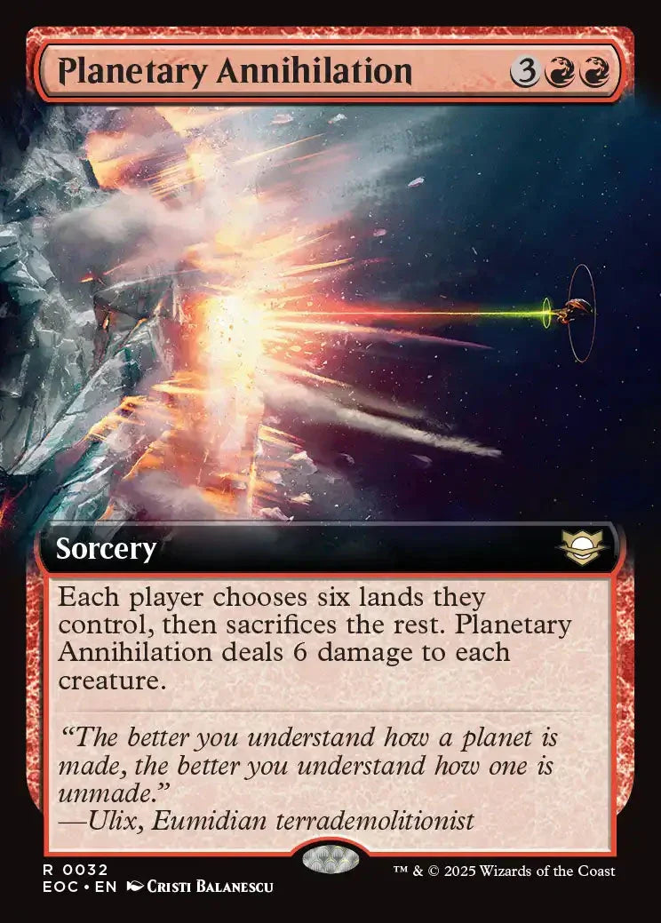 EOC 032 Planetary Annihilation (0032 - Extended Art) R