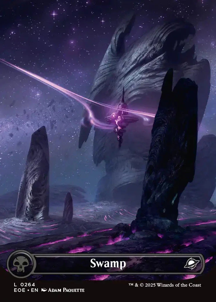 [Foil] EOE 264 Swamp (0264) L