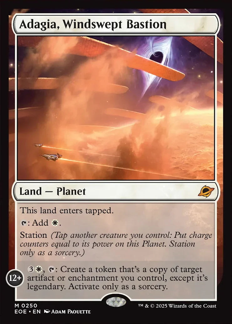 [Foil] EOE 250 Adagia, Windswept Bastion M