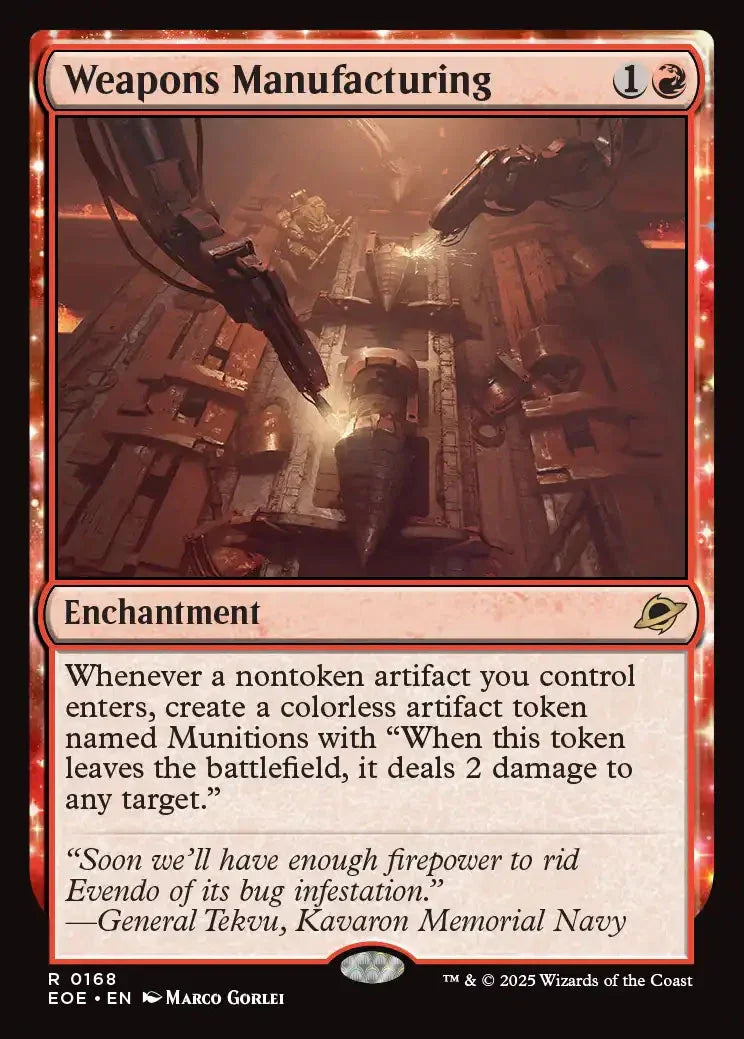 [Foil] EOE 168 Weapons Manufacturing R