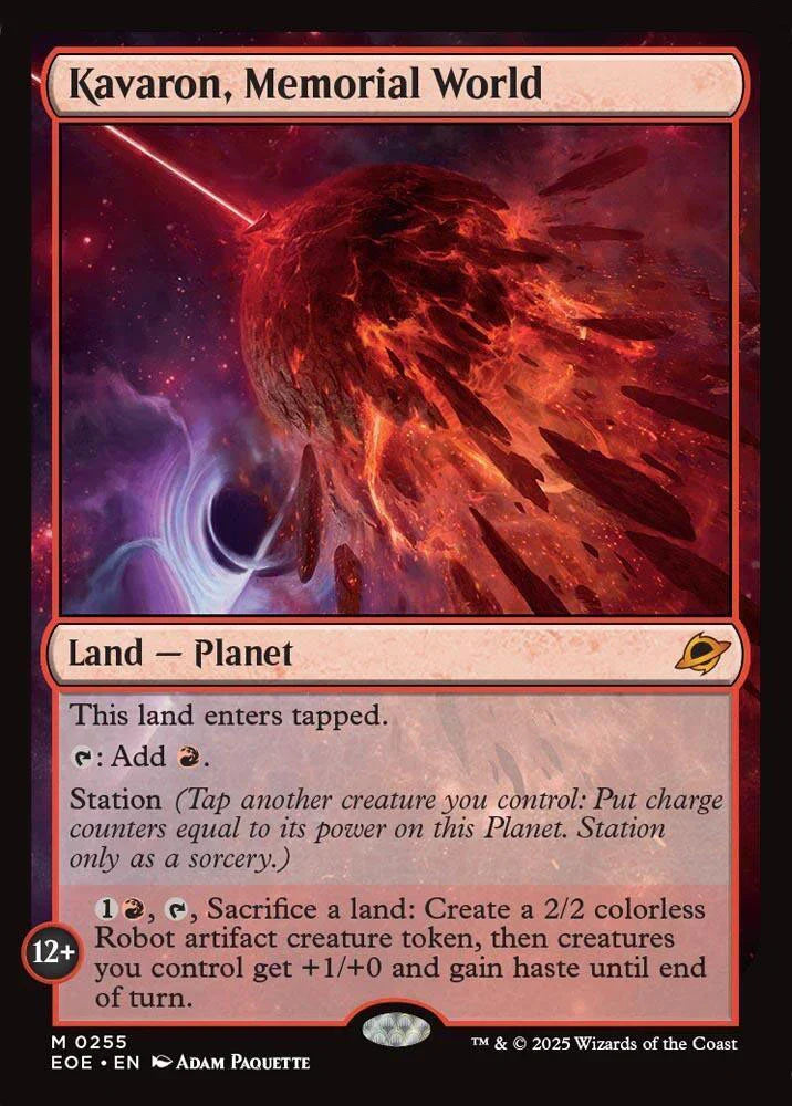 [Foil] EOE 255 Kavaron, Memorial World M