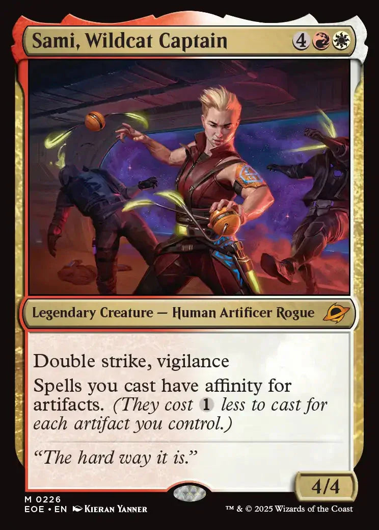 [Foil] EOE 226 Sami, Wildcat Captain M
