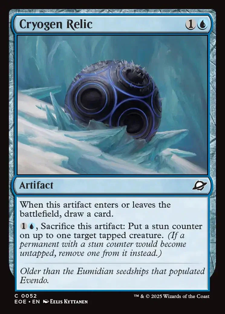 [Foil] EOE 052 Cryogen Relic C