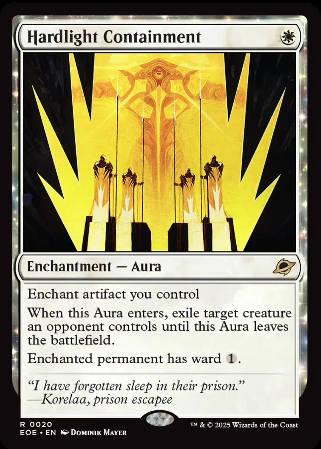 [Foil] EOE 020 Hardlight Containment R