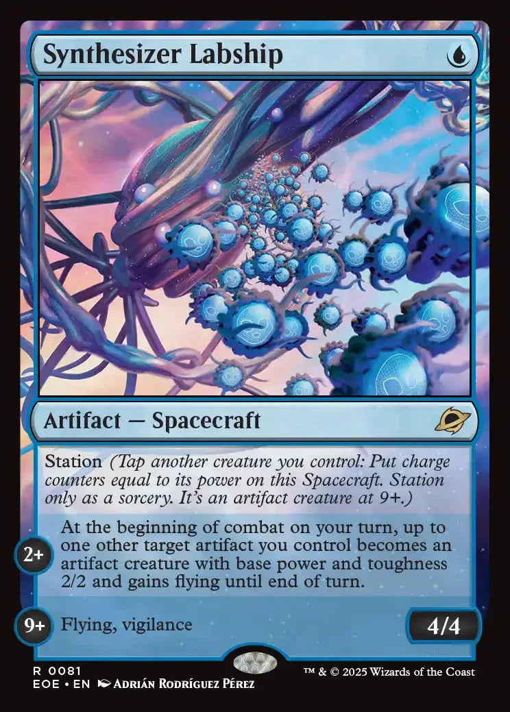 [Foil] EOE 081 Synthesizer Labship R