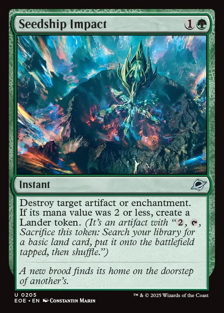 [Foil] EOE 205 Seedship Impact U