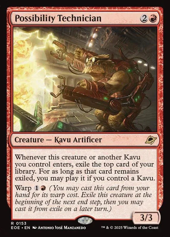 [Foil] EOE 153 Possibility Technician R