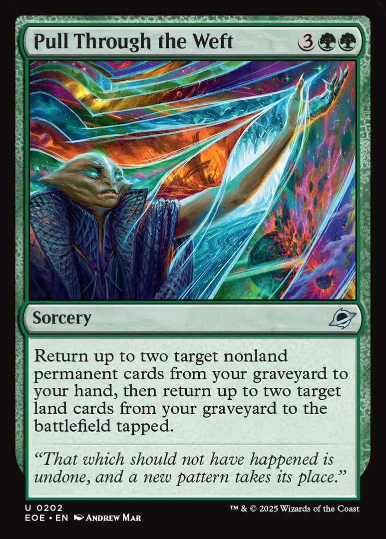 [Foil] EOE 202 Pull Through the Weft U