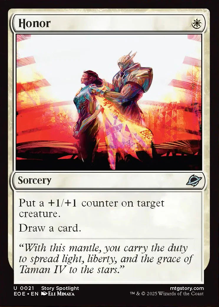 [Foil] EOE 021 Honor U