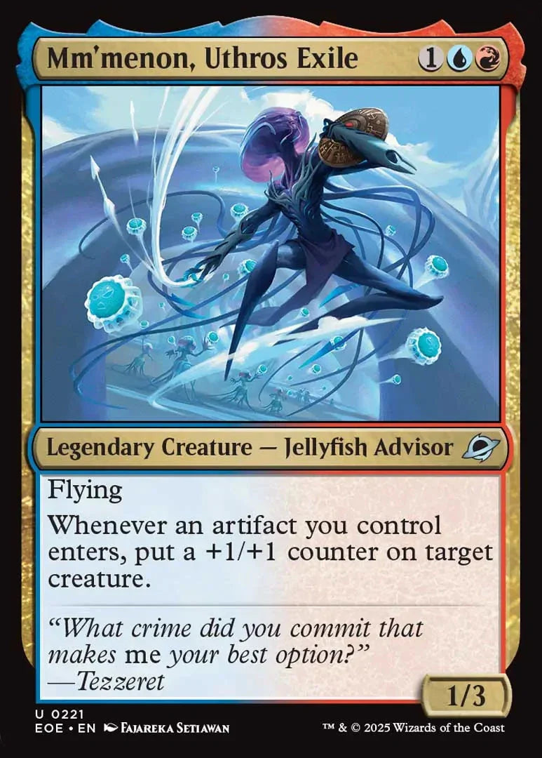 [Foil] EOE 221 Mm'menon, Uthros Exile U