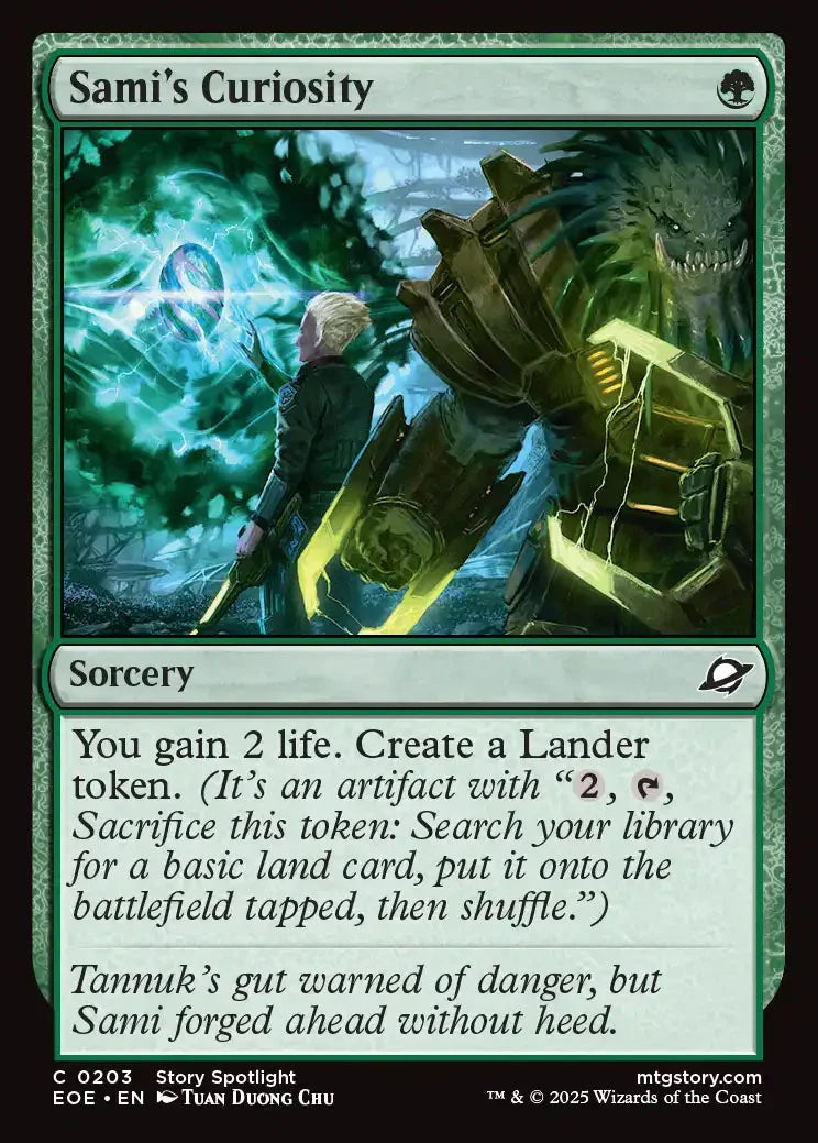 [Foil] EOE 203 Sami's Curiosity C