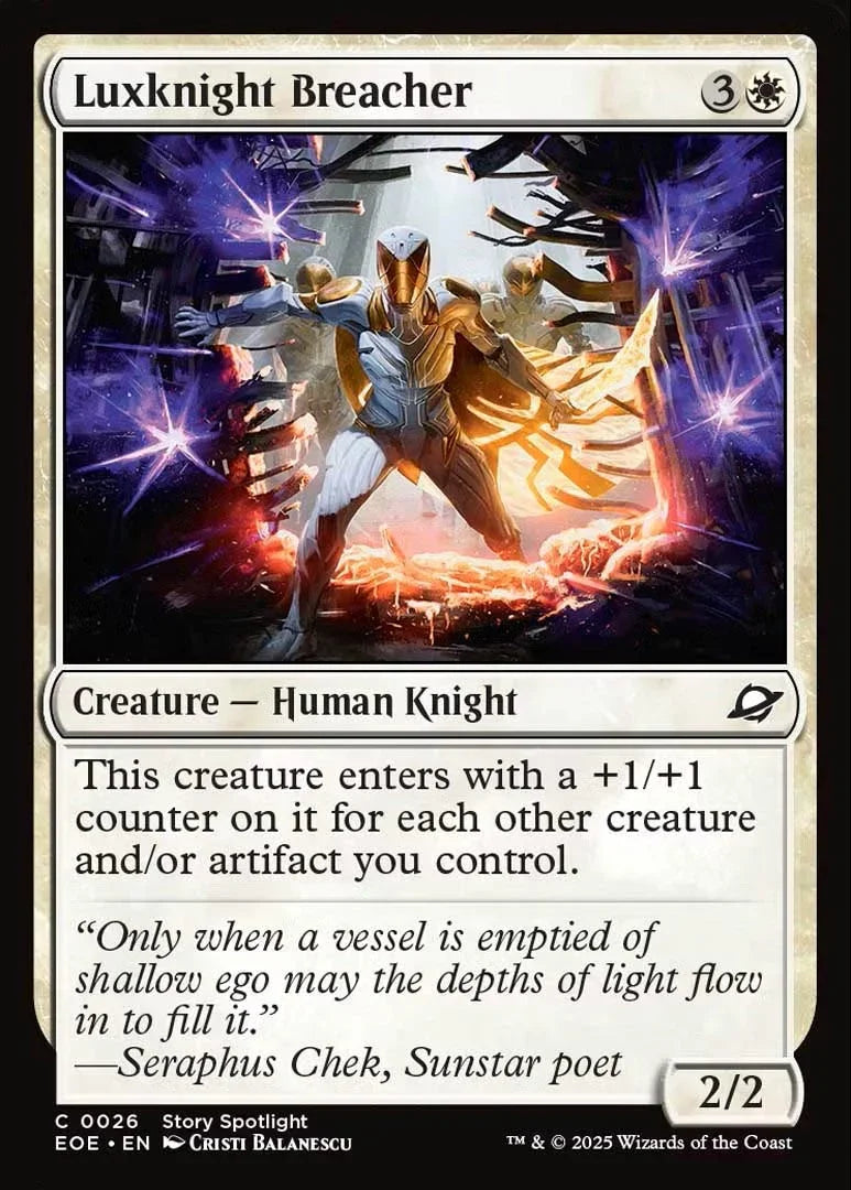 [Foil] EOE 026 Luxknight Breacher C